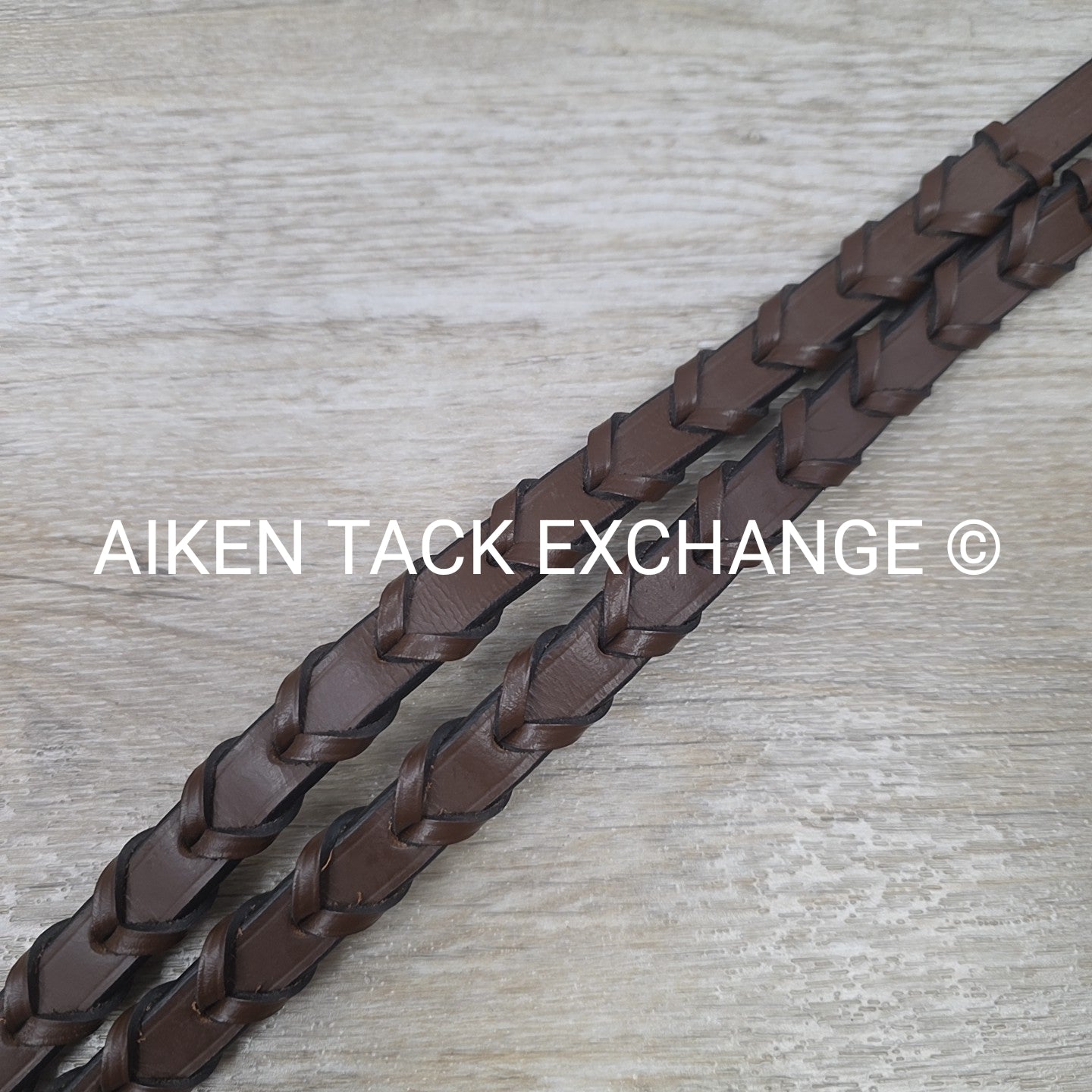 HDR Advantage Plain Raised Bridle with Reins, Australian Nut, Size Pony