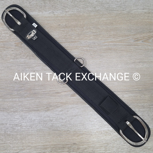 Tough 1 Neoprene Western Cinch, Black, 24"