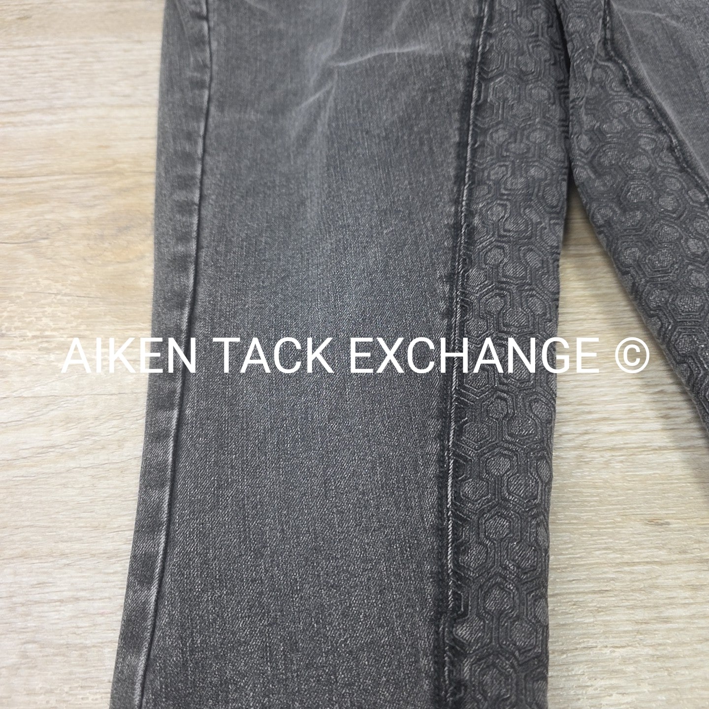 Ariat Halo G Denim Silicone Grip Full Seat Breeches, Size 24