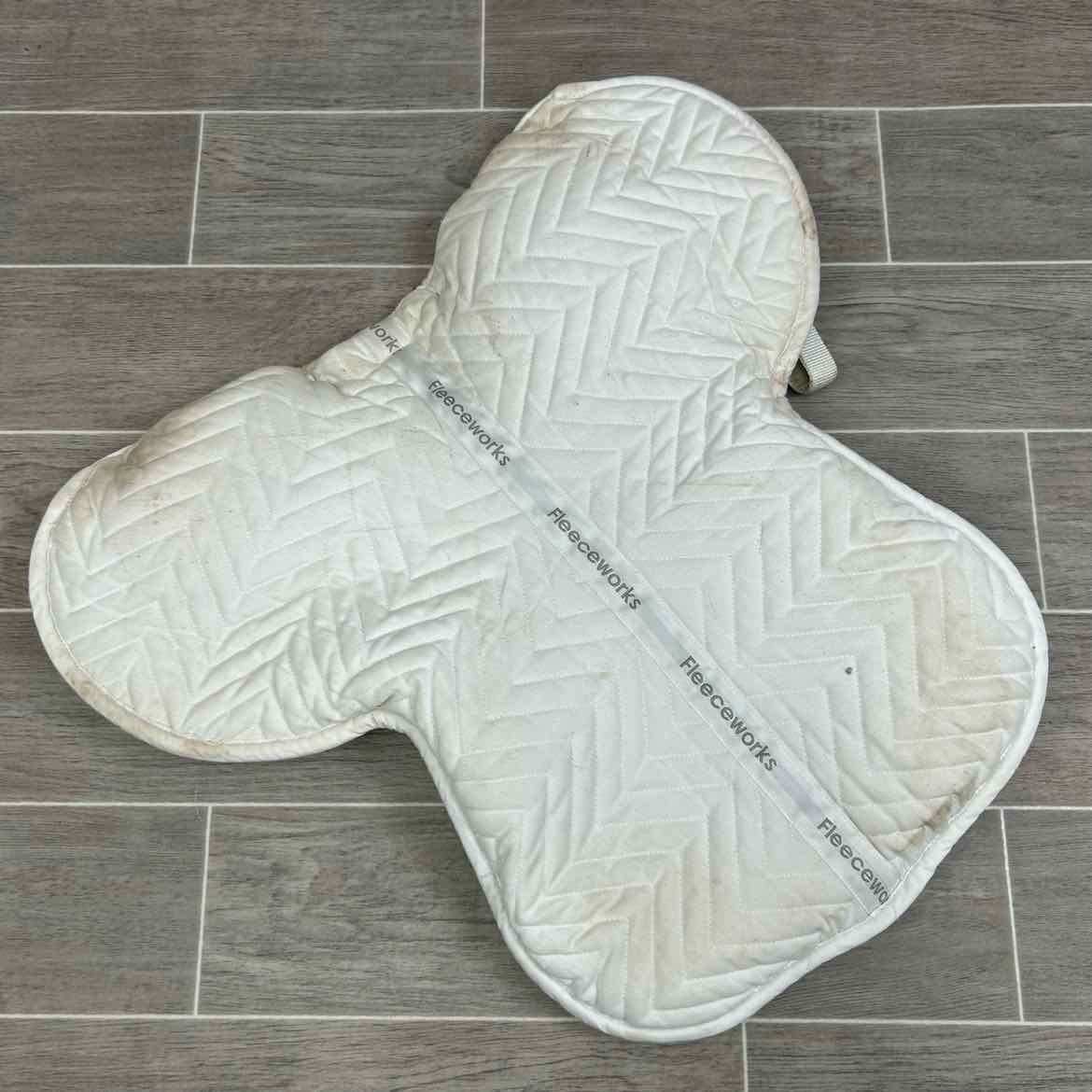 Fleeceworks Perfect Balance Quilted Half Pad with Memory Foam Inserts, Size Med
