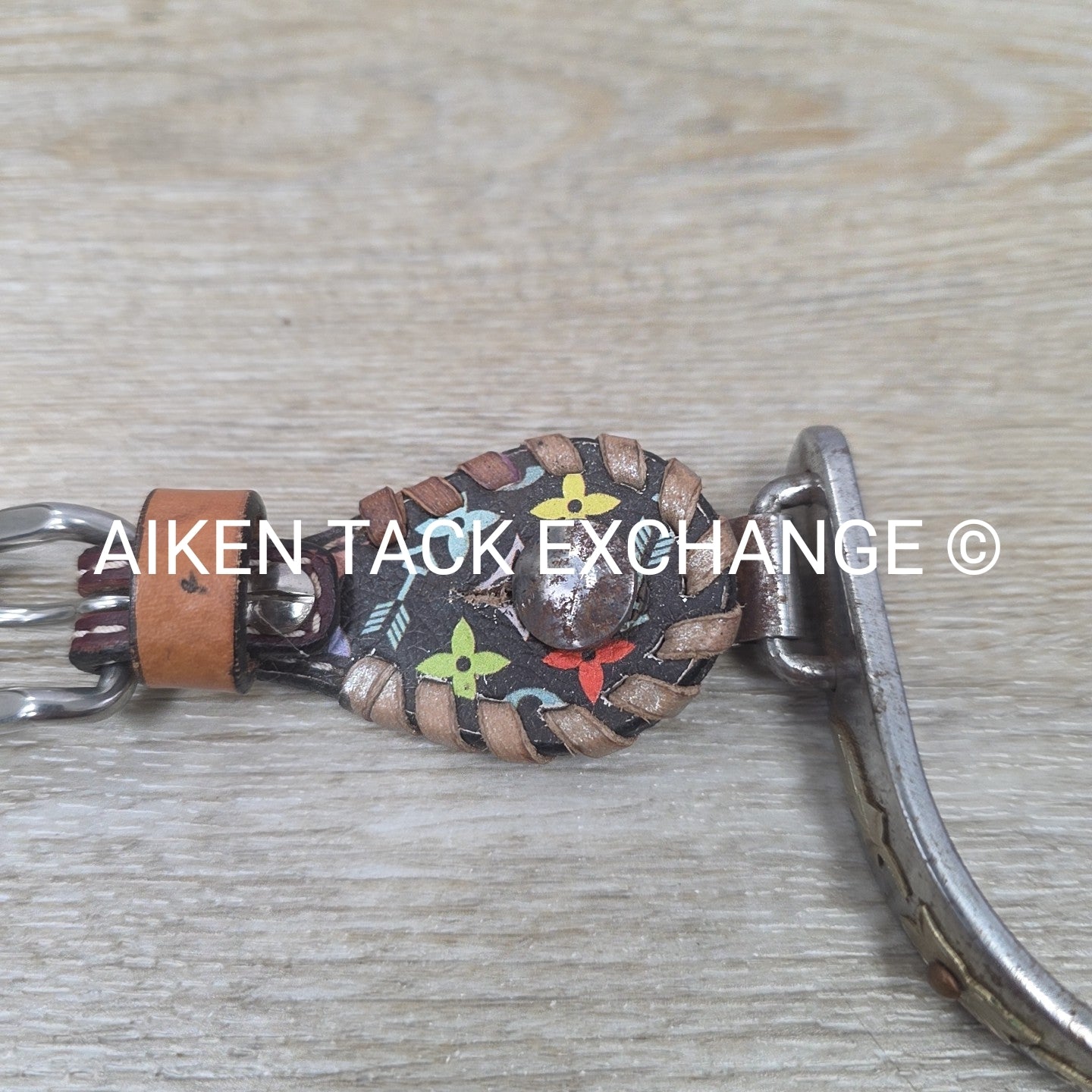 Western Rowel Spurs with Spur Straps