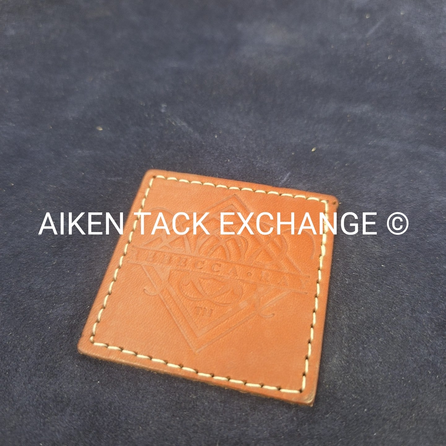Rebecca Ray Suede Zip Pouch