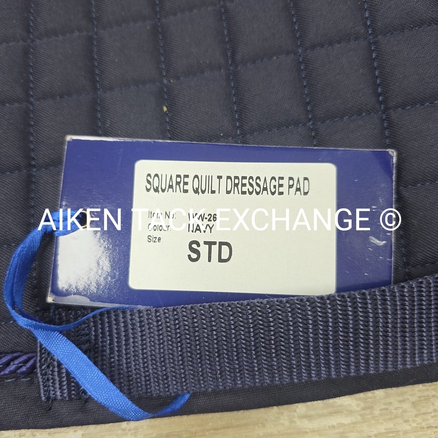 Wellie Wear Square Quilt Dressage Saddle Pad