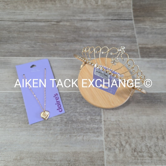 Claire's Tiara + Necklace