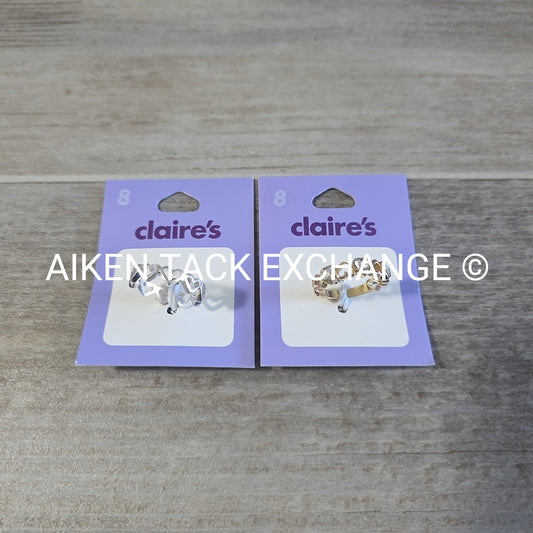 Claire's Rings (2) - Size 8