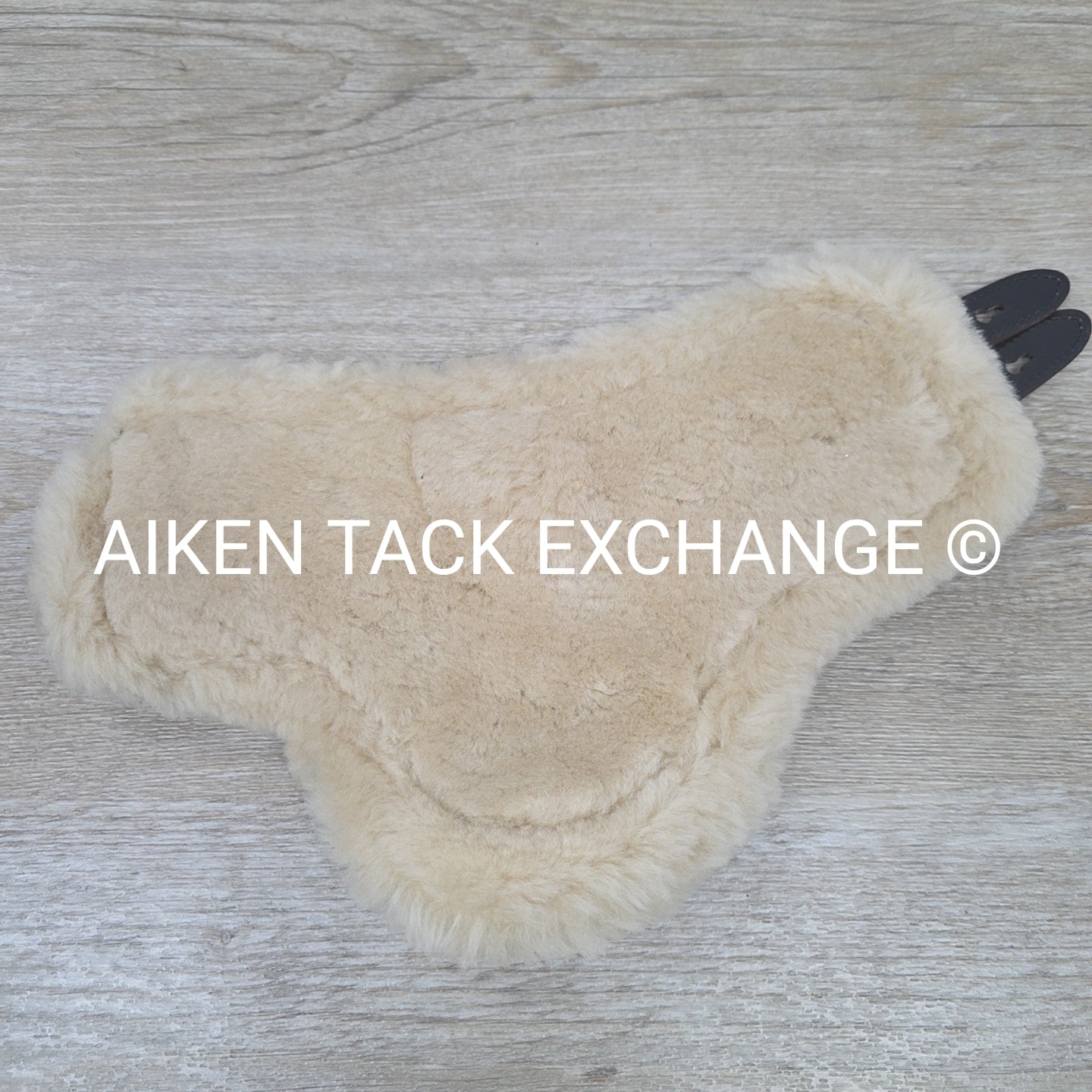 Prestige Sheepskin Lined Leather Hind Fetlock Boots, Brown, Size Large