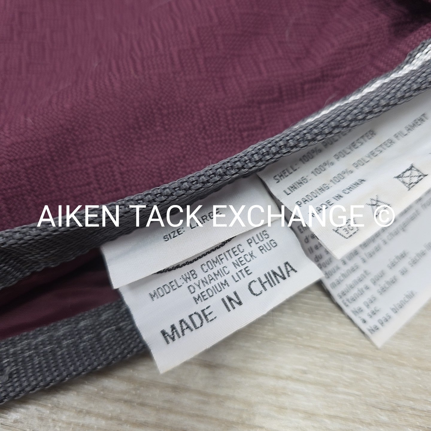 Weatherbeeta ComFiTec Plus Dynamic Medium Weight Neck Cover, Size Large