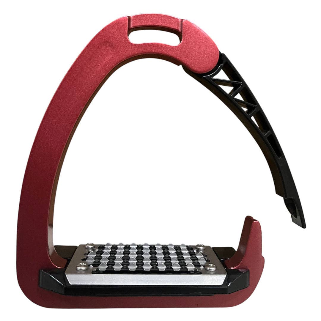 TuffRider Tech Safety Stirrups: Dark Grey / STD