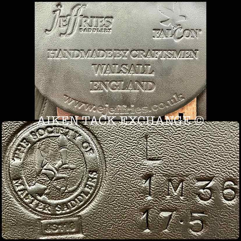 Jeffries Liberty GP All Purpose Saddle, 17.5" Seat, Medium Wide Tree, Wool Flocked Panels