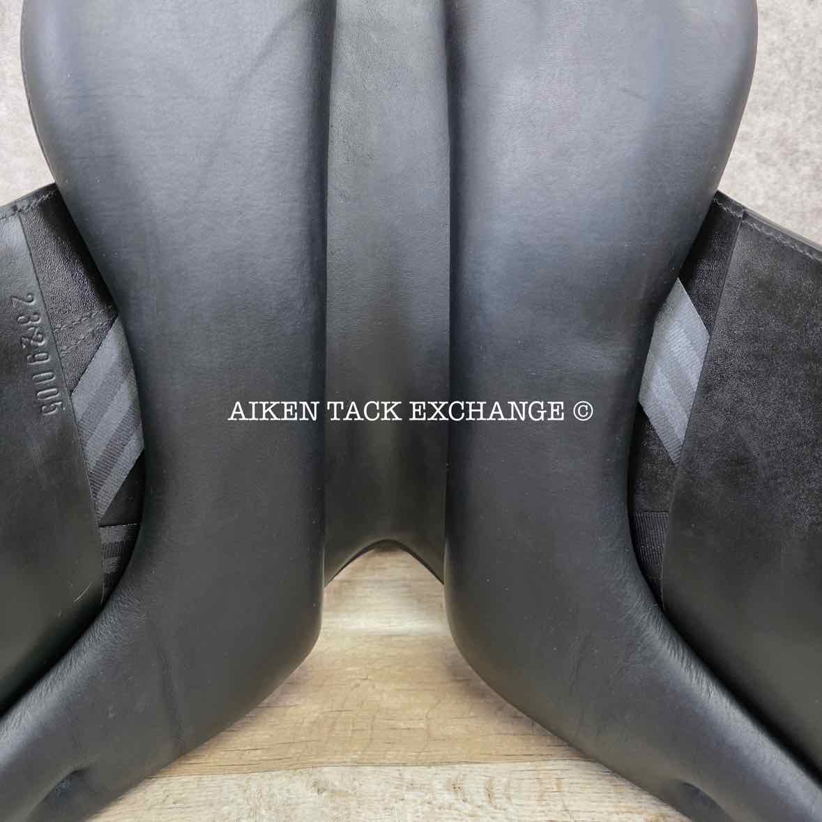 2023 Dynamic Equilibrium Monoflap Dressage Saddle, 18" Seat, Dynamic Polymer Tree, Foam Panels