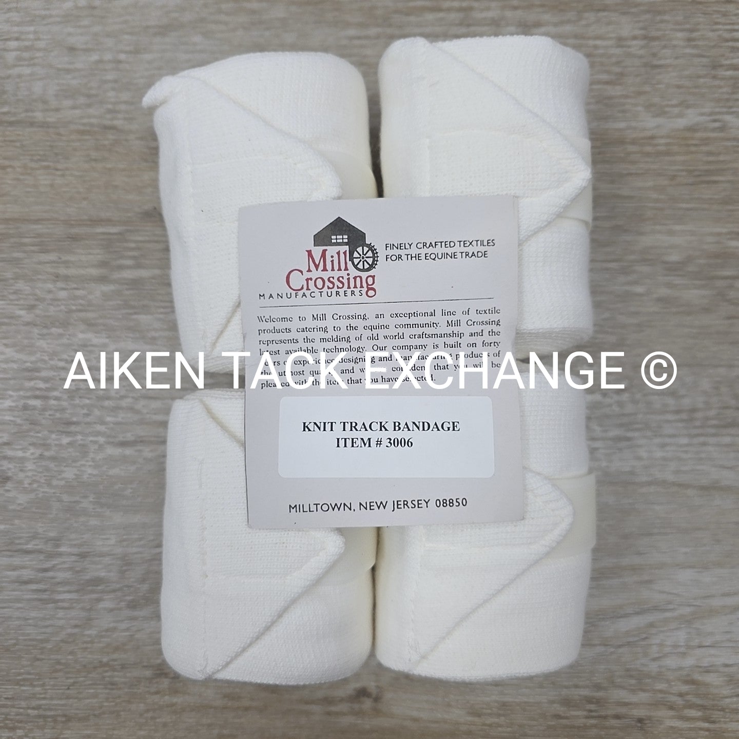 Mill Crossing Knit Track Bandages, Set of 4