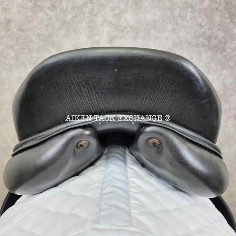 **SOLD** Hermes Corlandus Monoflap Dressage Saddle, 17.5" Seat, Medium Wide Tree, Foam Panels
