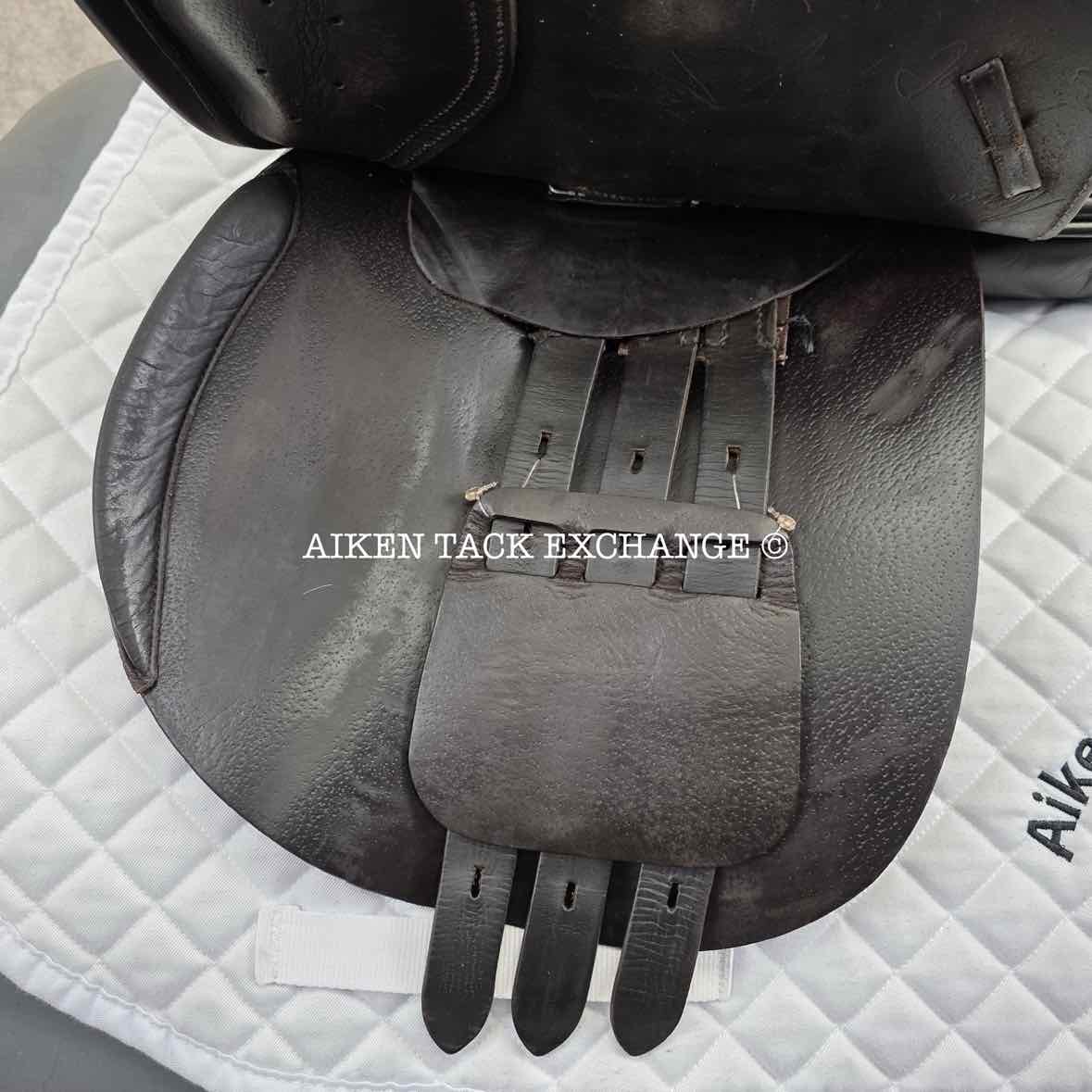 Mark Todd Close Contact Jump Saddle, 17.5" Seat, Medium Narrow Tree, Wool Flocked Panels