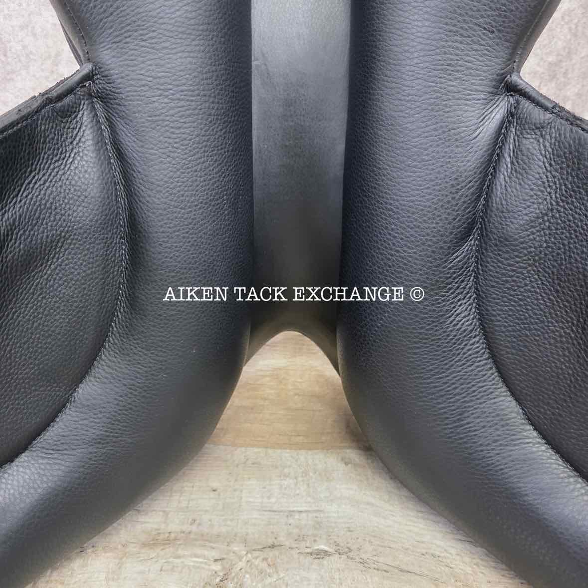 2023 Envy by Custom Saddlery Motion Monoflap Dressage Saddle, 17" Seat, Adjustable Tree, Wool Flocked Panels