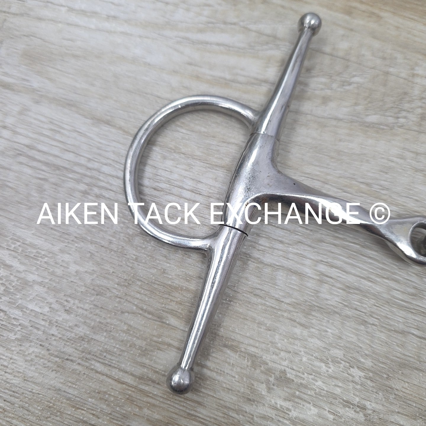 Korsteel Single Joint Slow Twist Full Cheek Bit 5'