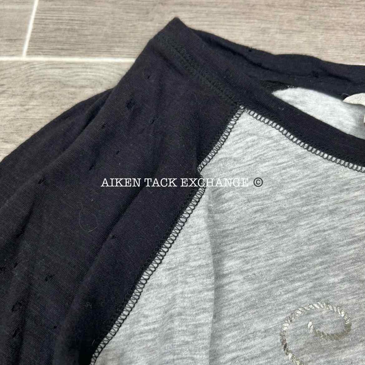 Ariat Saddle Up 3/4 Sleeve Top, Size Large