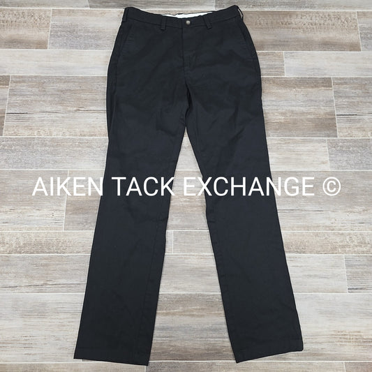 George Flat Front Trousers, Men's 30 x 32