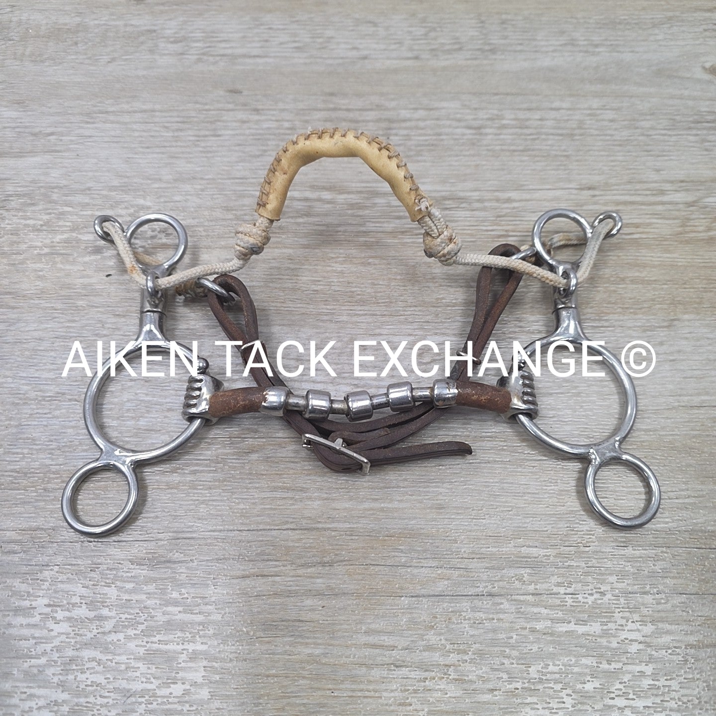 Myler 2 Ring Combination Bit with Mullen Triple Barrel 5"