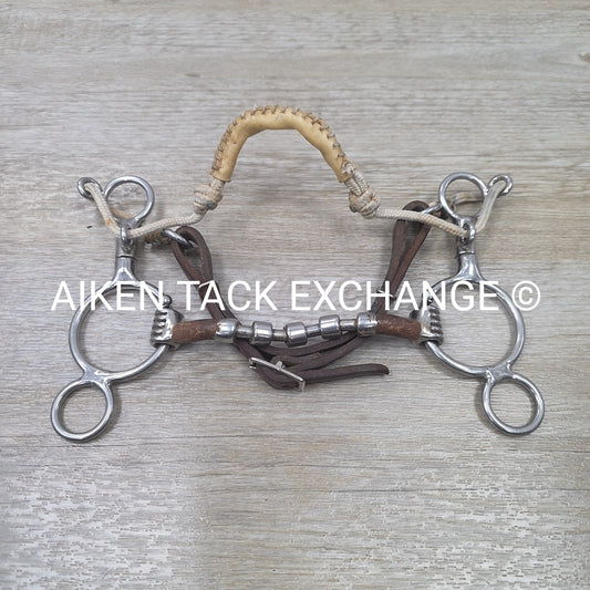 Myler 2 Ring Combination Bit with Mullen Triple Barrel 5"
