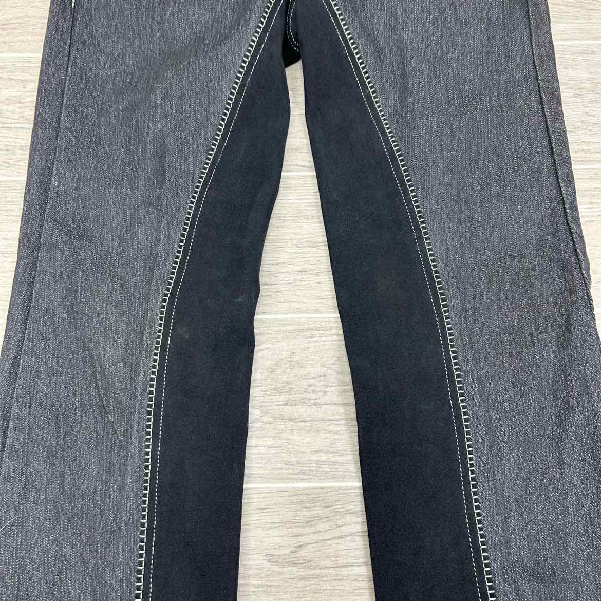 HKM Ms Blink Full Seat Denim Boot Cut Breeches, Size 30