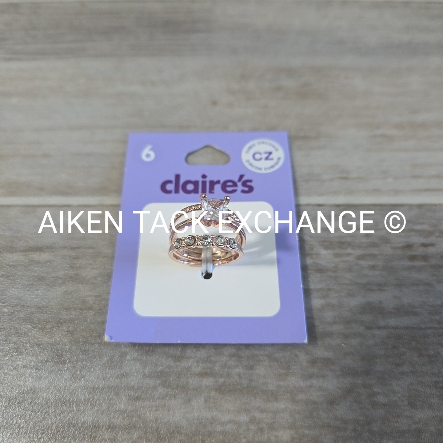 Claire's Stackable Rings - Size 6