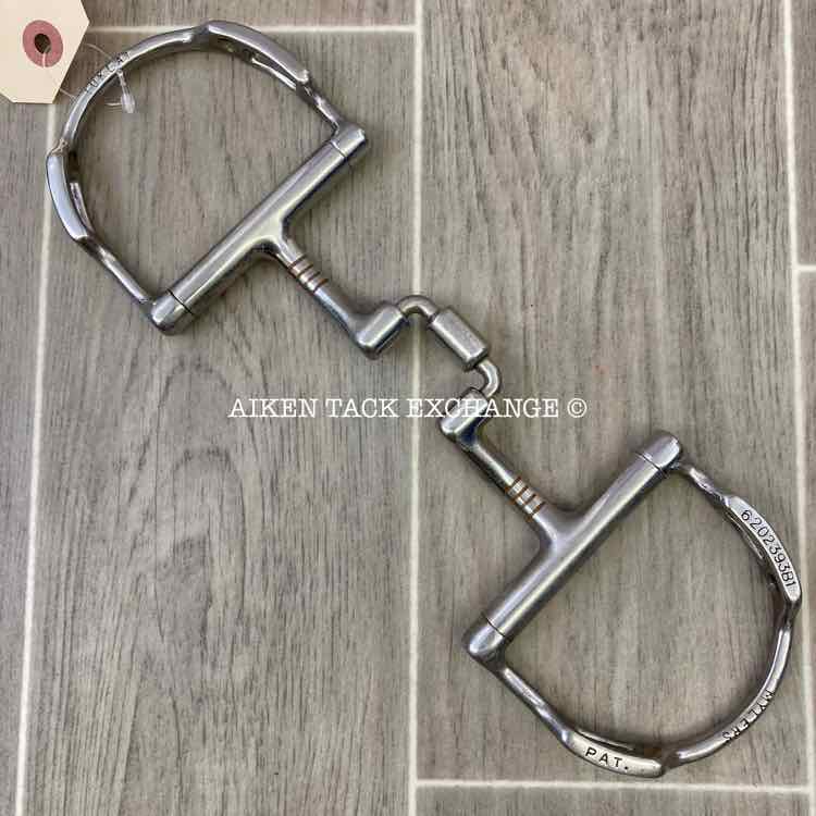Myler Dee with Hooks Correctional Low Ported Barrel Bit MB 27PB 5"