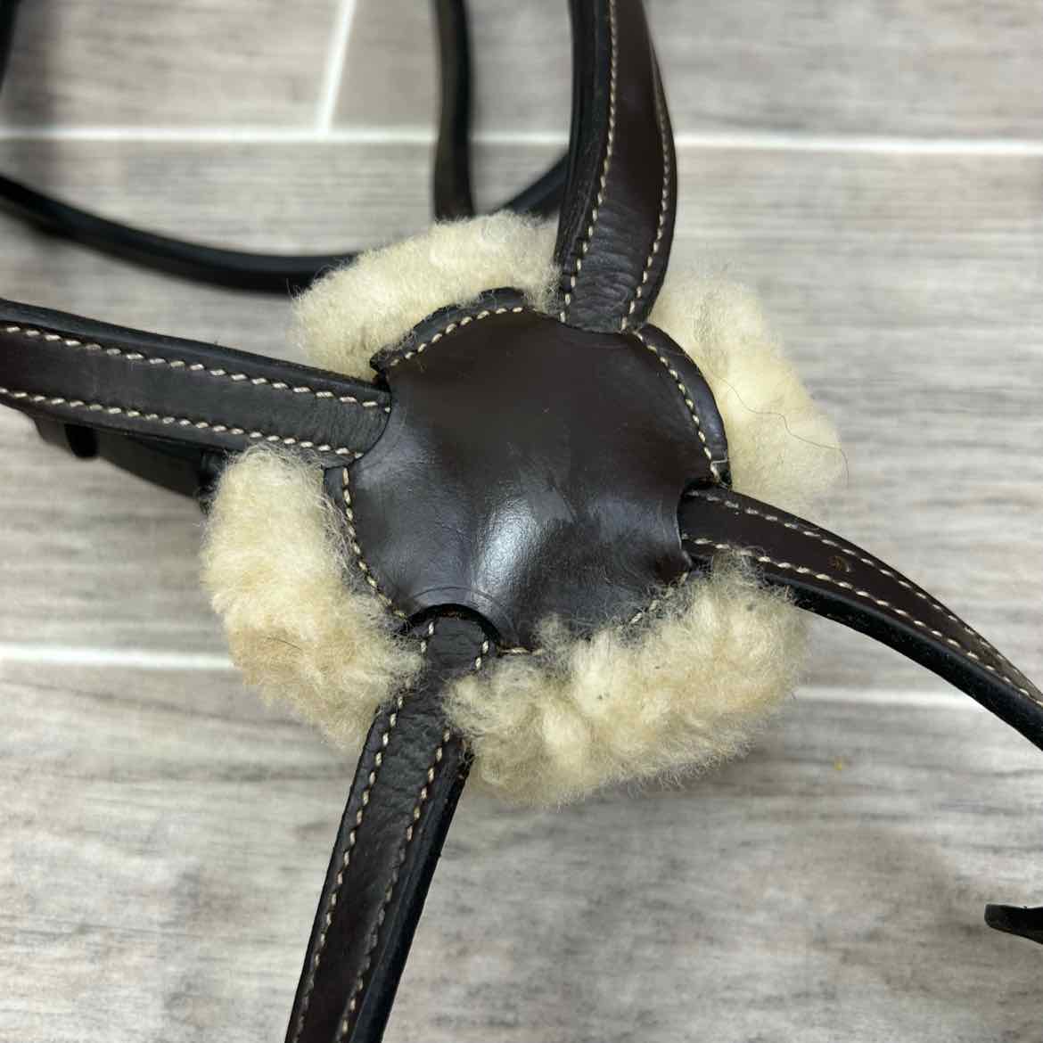 Nunn Finer Stefania Figure 8 Bridle with Matching Rubber Reins, Oversize