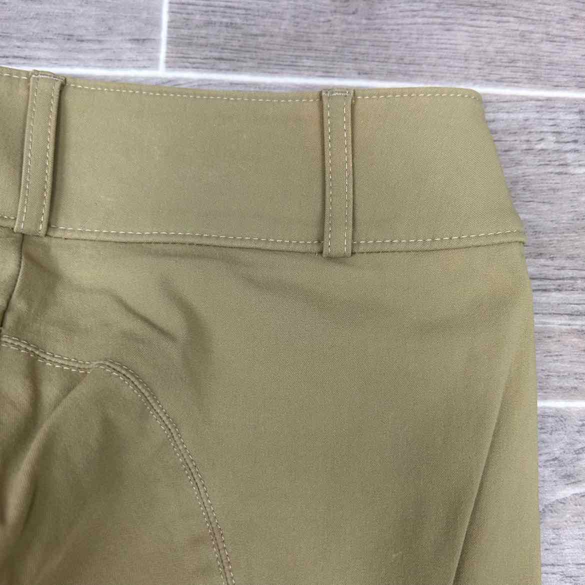 Tailored Sportsman Trophy Hunter Knee Patch Breeches, Size 26 R