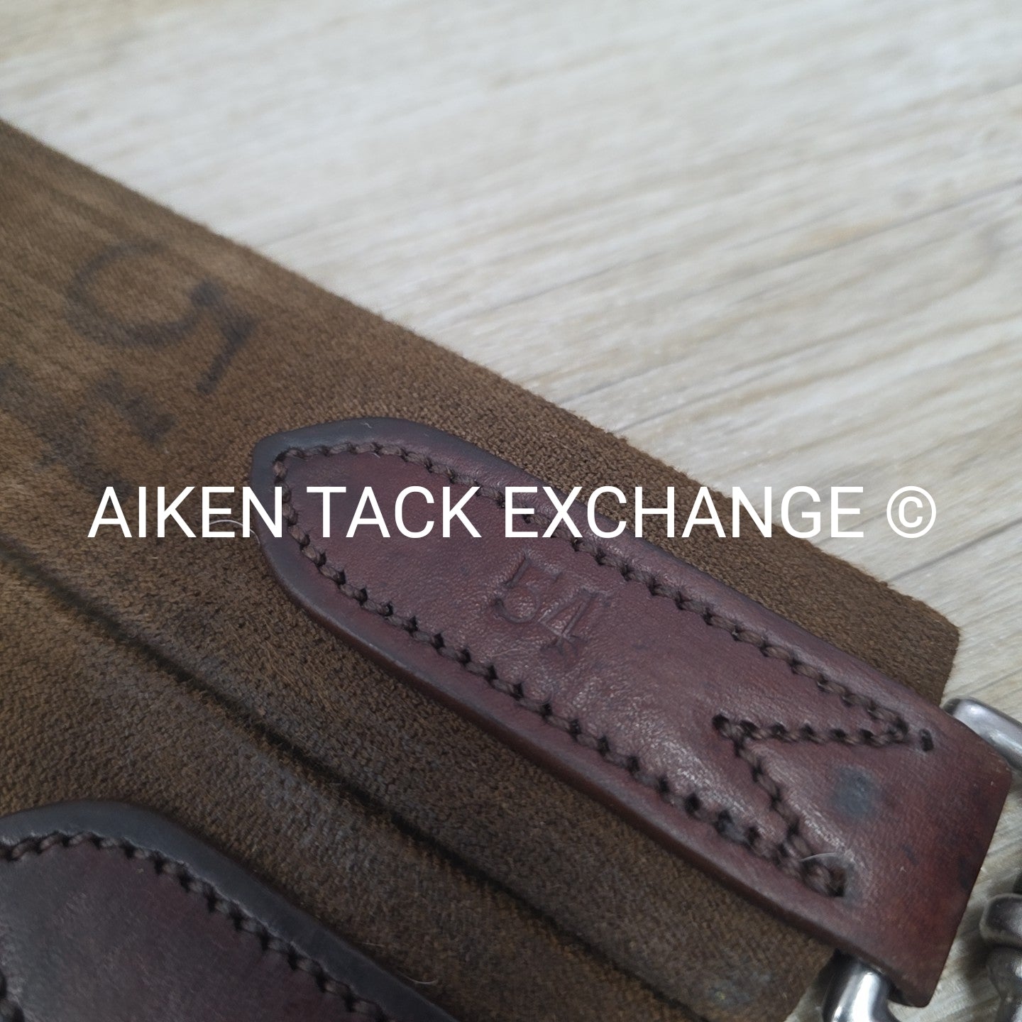 Total Saddle Fit Anatomic Shoulder Relief Girth, Brown, 54"