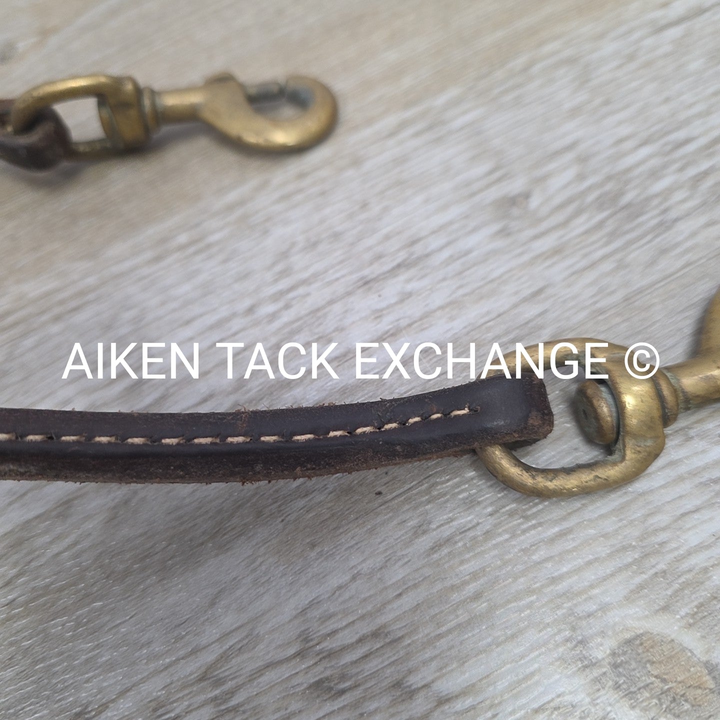 Western Leather Reins with Snap Ends