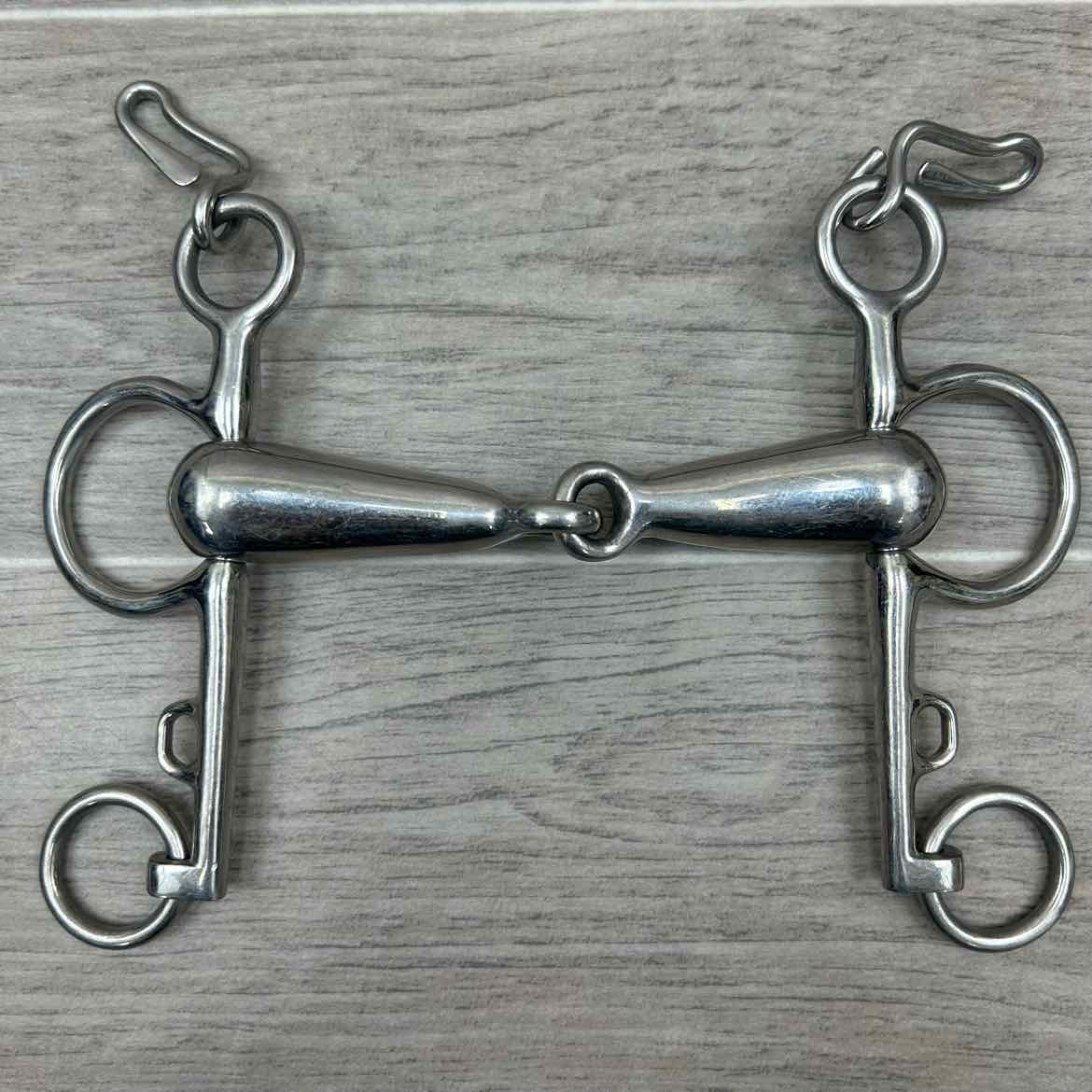 Stubben Hollow Single Joint Pelham Bit 5"
