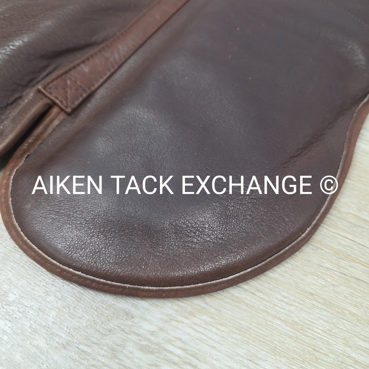 Ogilvy Leather & Foam Half Pad, 16.5" - 18"