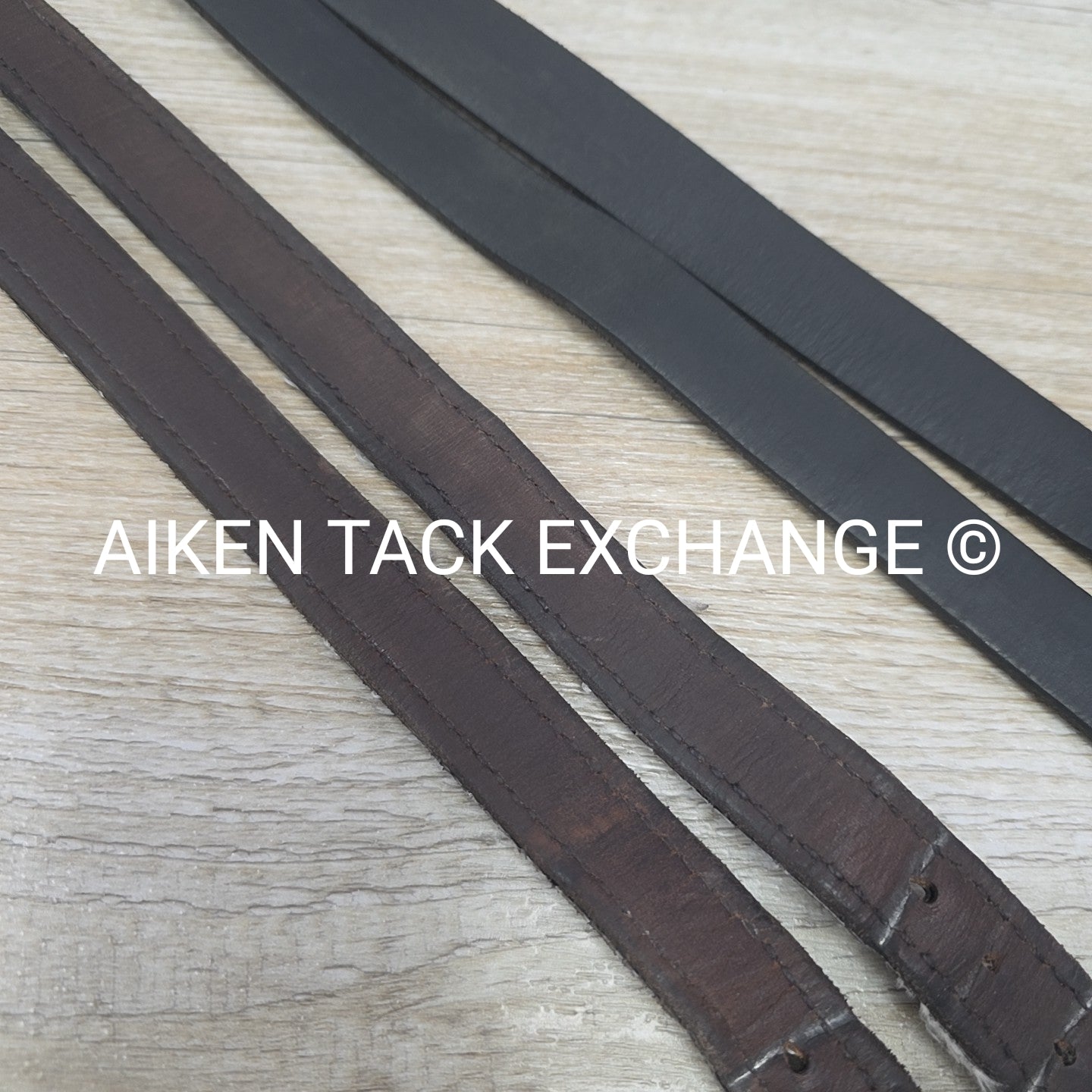 BARGAIN BUNDLE: Tory Leather & Perri's Stirrup Leathers, Black & Brown, 60"