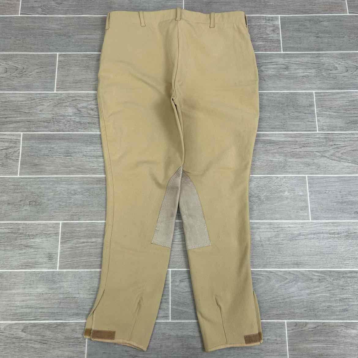 On Course Knee Patch Breeches, Size 34 R