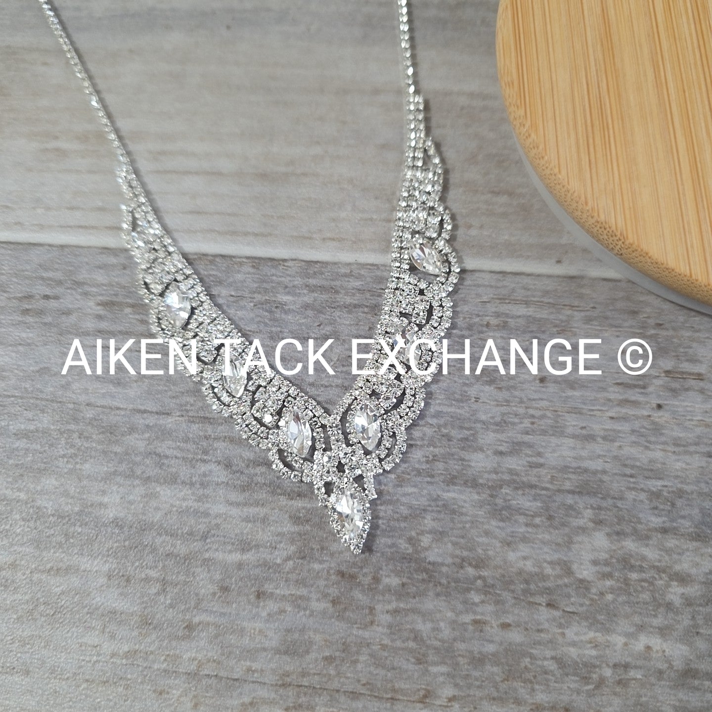 Claire's Bundle - 1 Tiara, 1 Set of Earrings, 1 Necklace