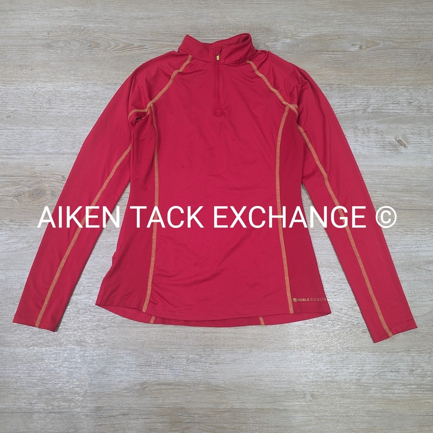 Noble Equestrian Long Sleeve Top, Size Small