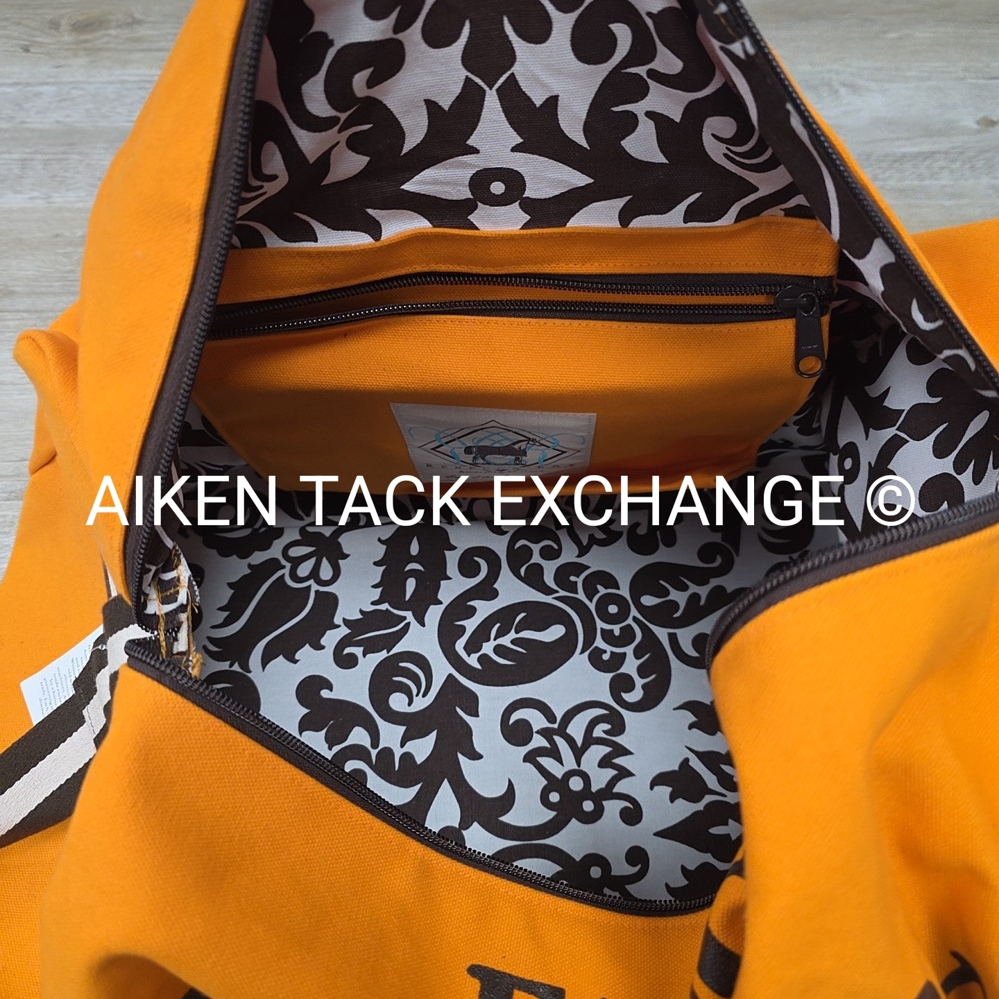Rebecca Ray Fancy Blue Ribbon Tote, Like New