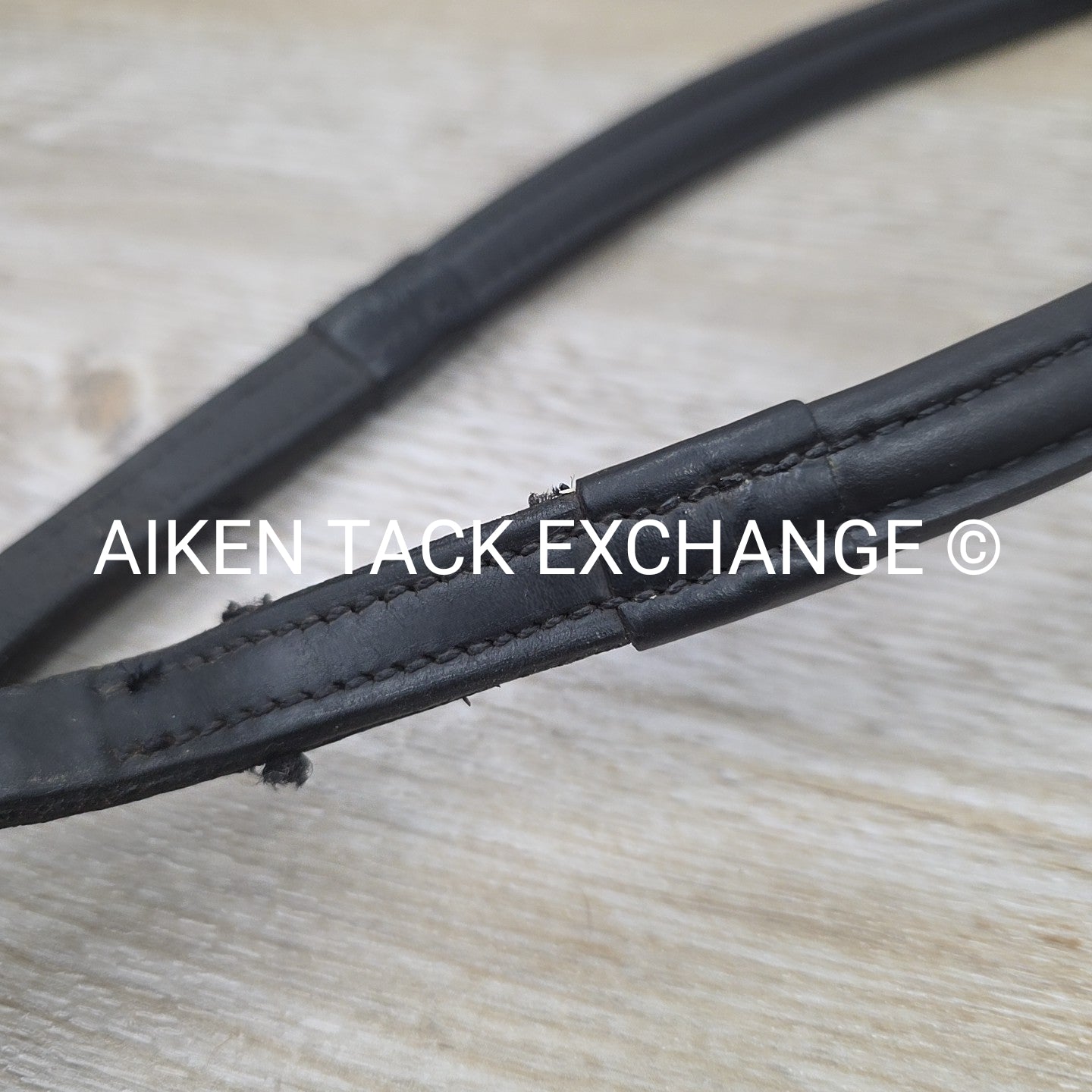 ThinLine Classic Wrapped Reins, Black, Size Full