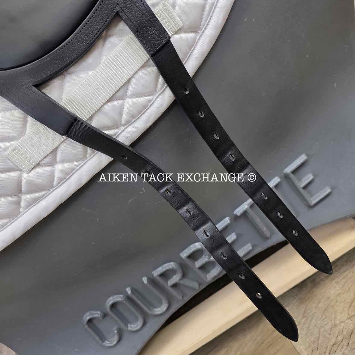 2018 Devoucoux Makila Lab Monoflap Dressage Saddle, 17.5" Seat - 2AA Flap, MW Tree, D3D Panels, Full Buffalo Leather