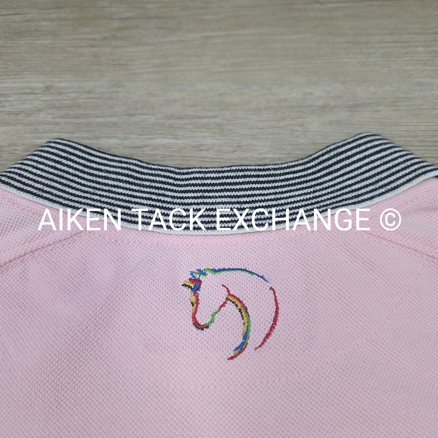 Winter Equestrian Festival Short Sleeve Polo Shirt, Women's Small