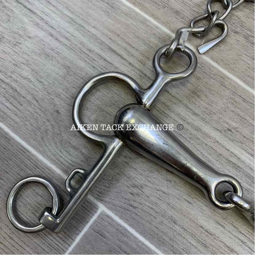 Stubben Single Joint Hollow Pelham Bit 5.75"