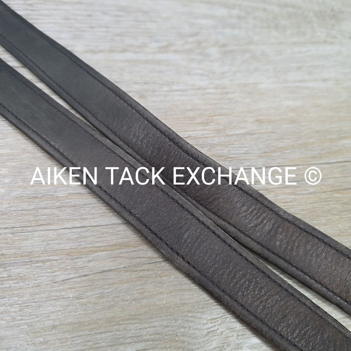 Nylon Lined Stirrup Leathers, Black, 60"