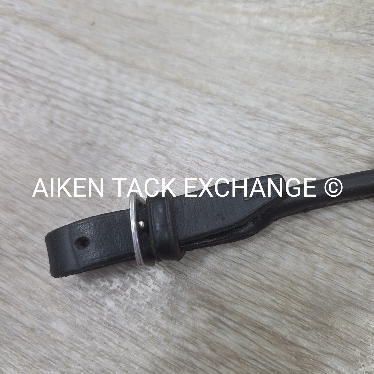 Tory Leather Rolled Grab Strap Bucking Strap