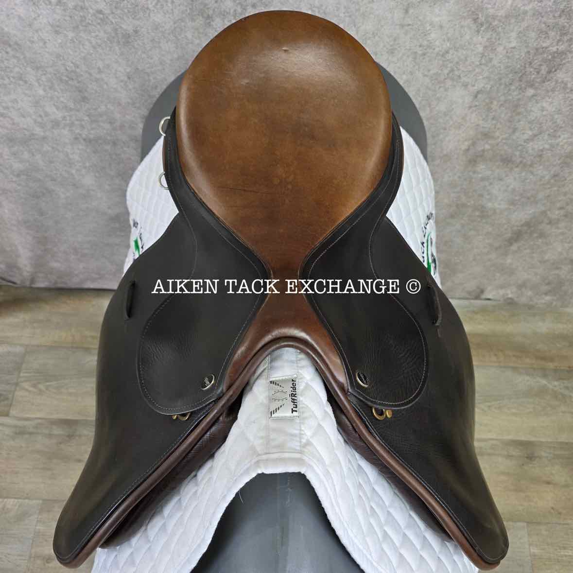 Whippy English Saddle, 17" Seat, Medium Tree, Foam Panels