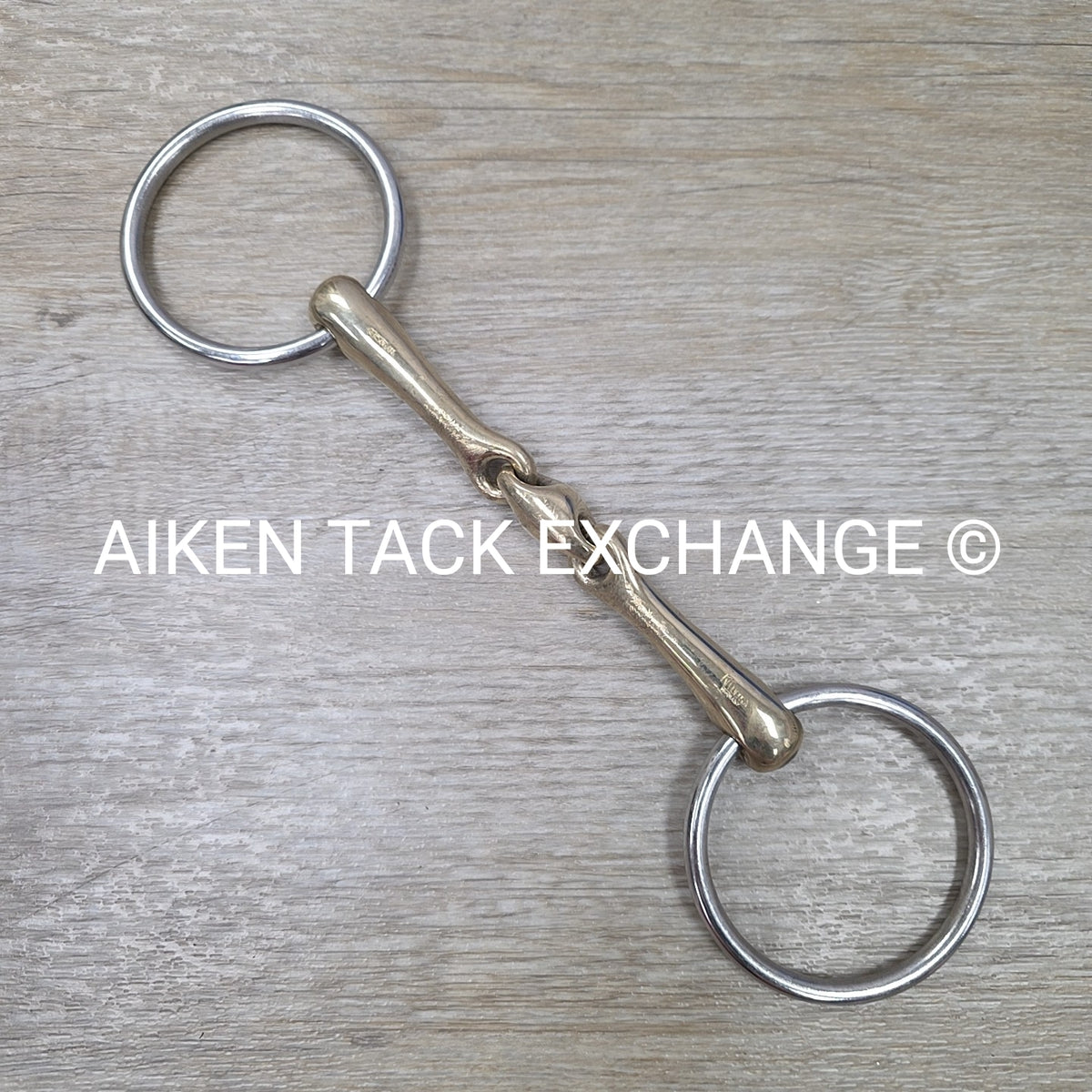 Herm Sprenger KK Ultra Sensogan Double Joint Loose Ring Bit 6"