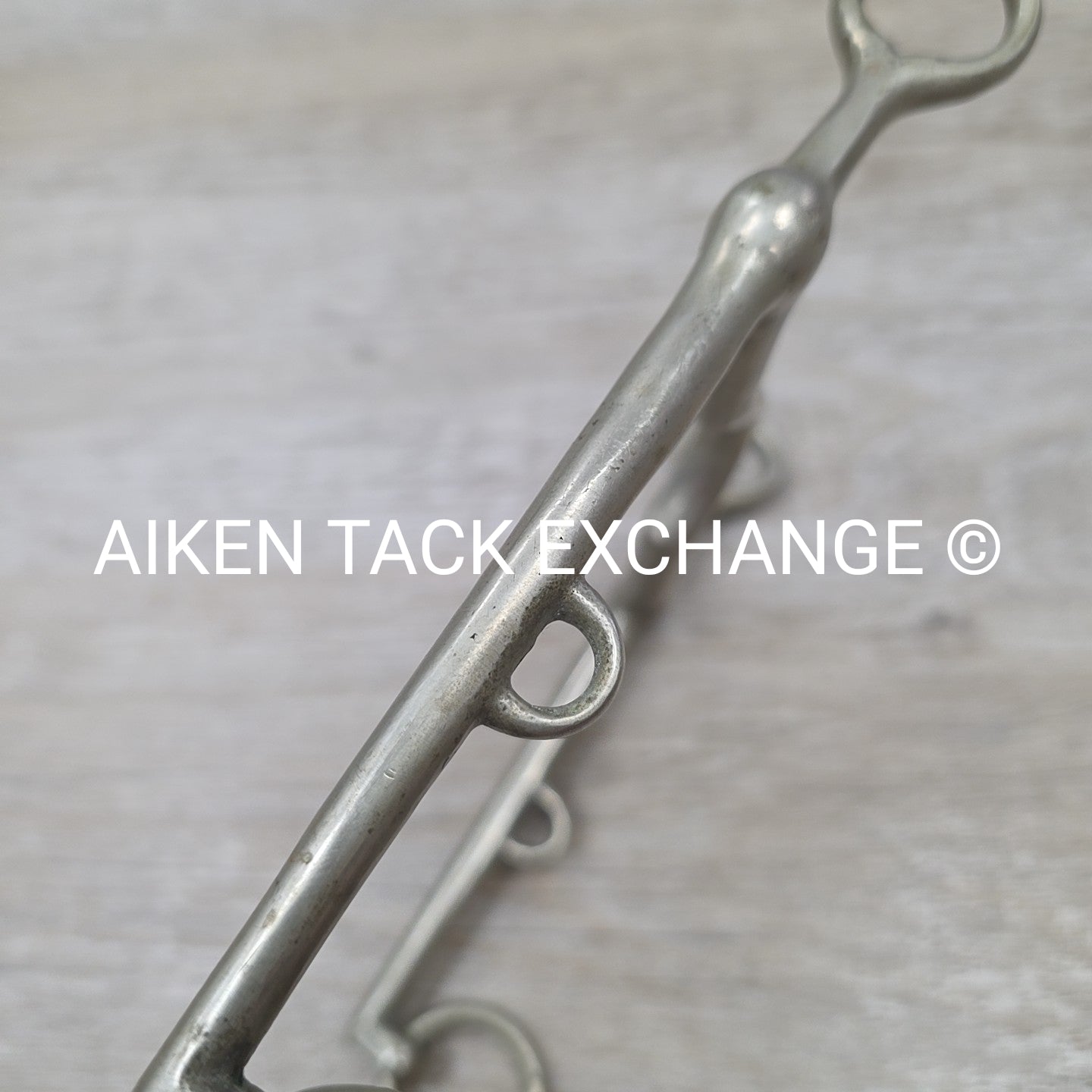 Never Rust Long Shank Bit 5" (No Hooks & Curb Chain)