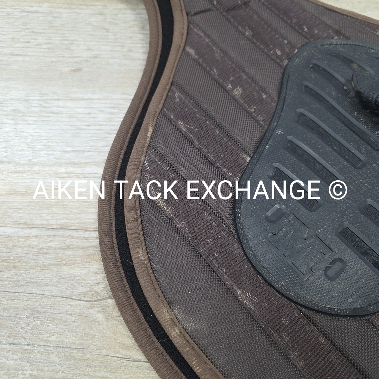 Majyk Equipe 'Tucksafe' Belly Guard Stud Guard Girth, Brown, 56"