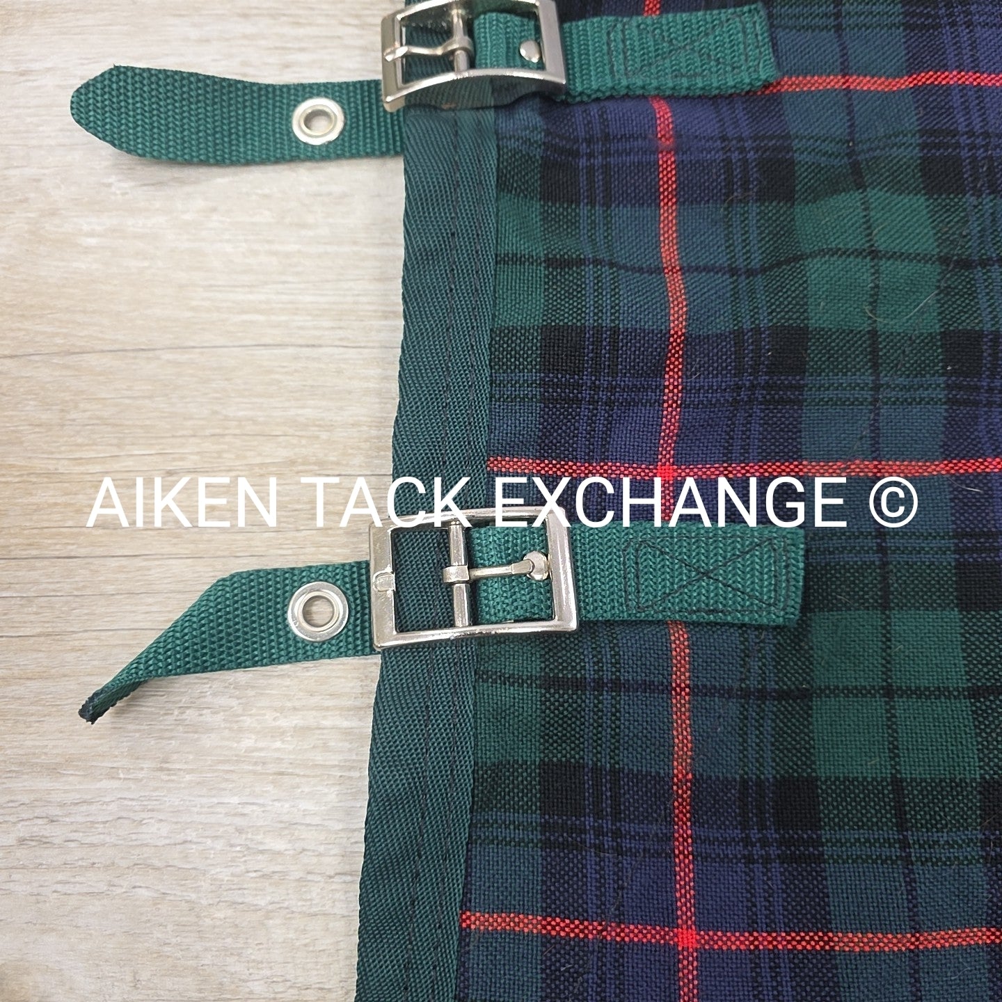 5/A Baker Original Tartan Plaid Stable Sheet, Size 72"