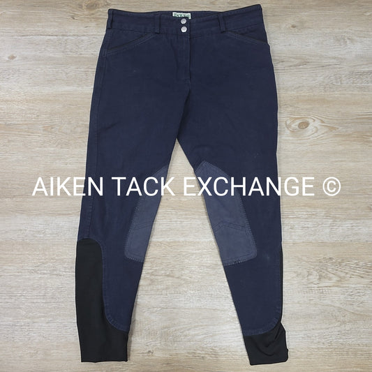 Dover Saddlery Knee Patch Breeches, Size 30