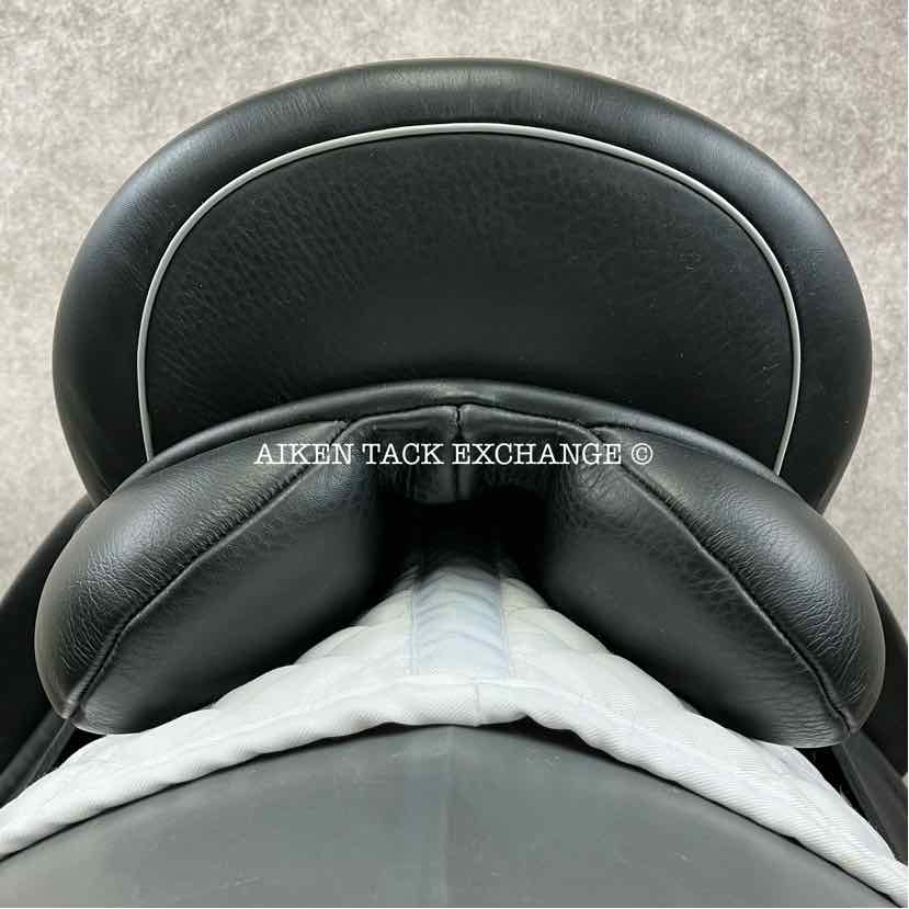 2023 Custom Saddlery Wolfgang Solo Dressage Saddle, 17.5" Seat, Adjustable Tree, Wool Flocked Panels